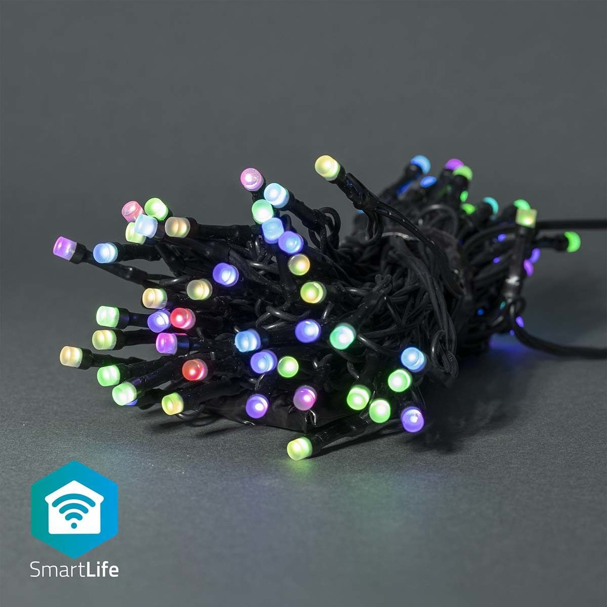 Nedis SmartLife Wifi Full Colour String of Lights - 20 meter