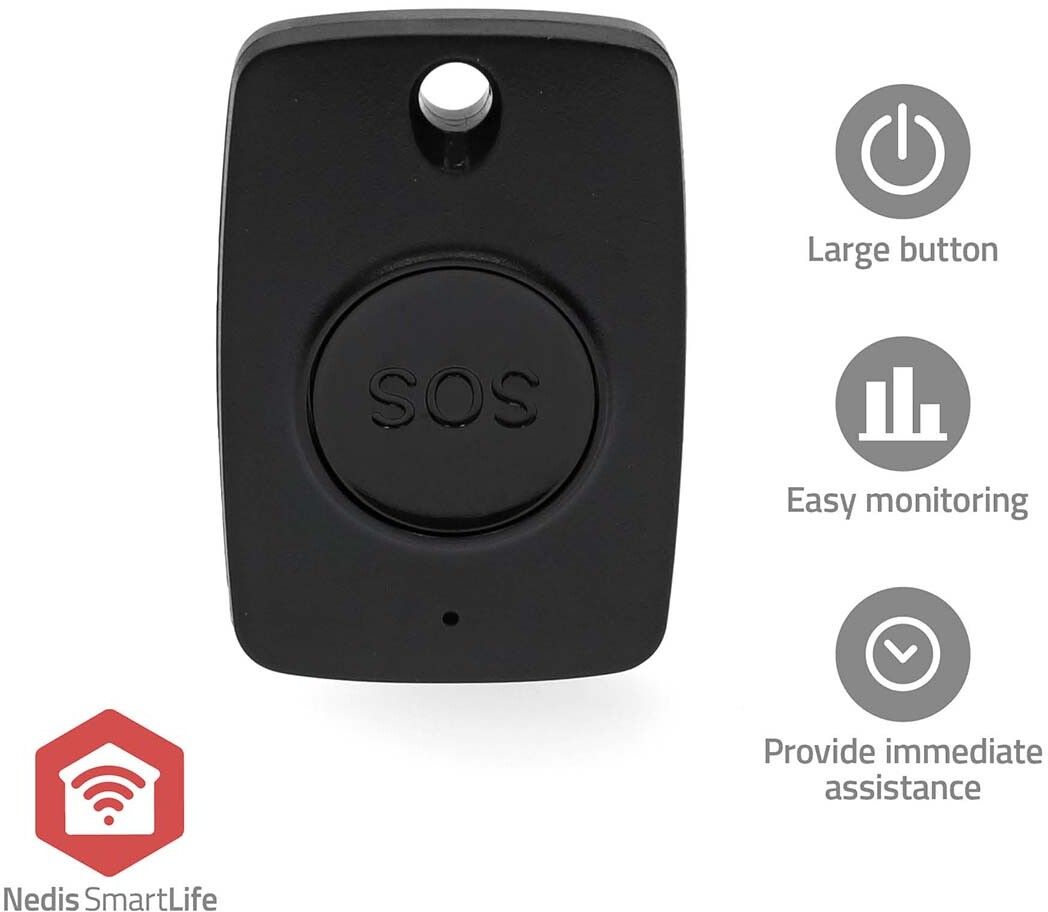 Nedis SmartLife ZigBee SOS/Panic Button | Tillbehör - Smarta hem - Spårning | AlltMobil