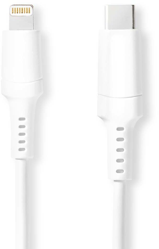 Nedis USB-C to Lightning Cable - 2 meter svart