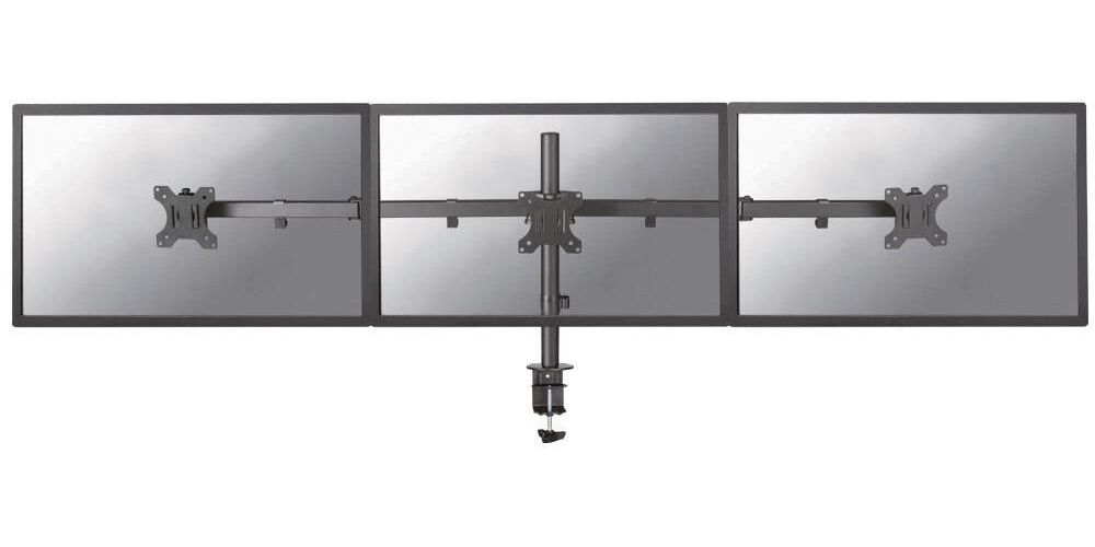 Neomounts Screen Triple Desk Mount Horizontally