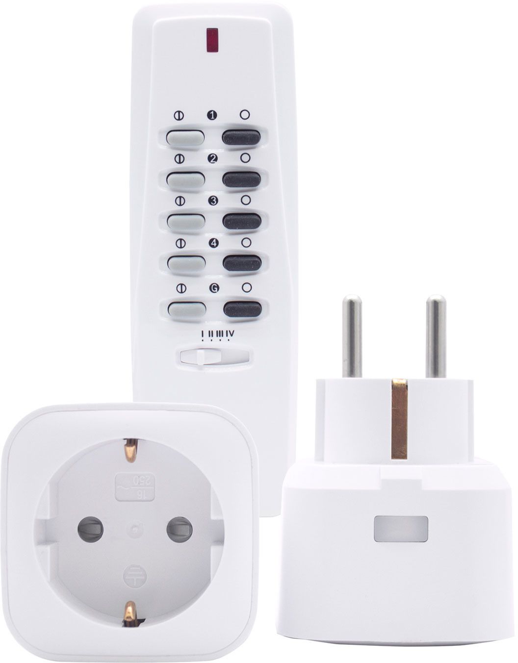 Nexa MYCR-2 Set med 2 plug-in & fjärrkontroll