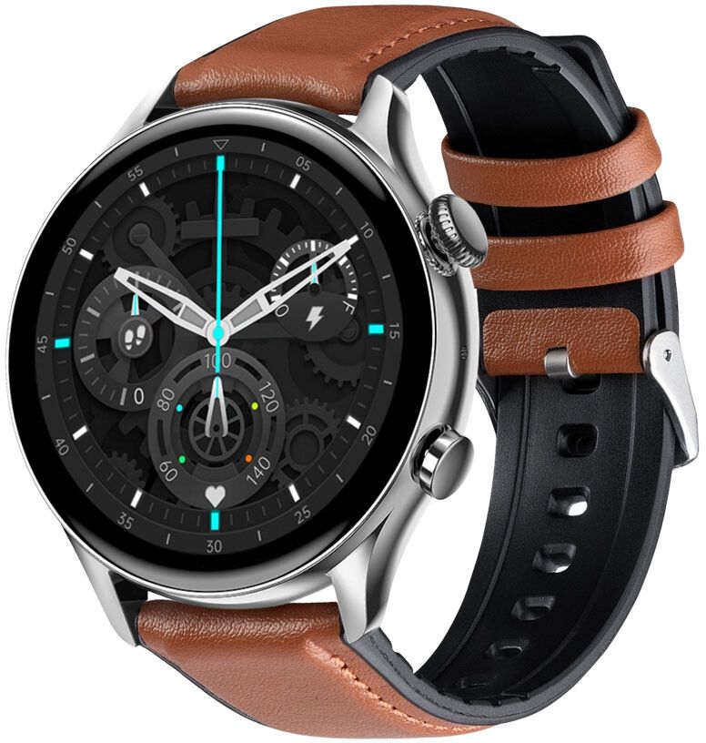 Niceboy Watch GTR Smartwatch - Silver/brun