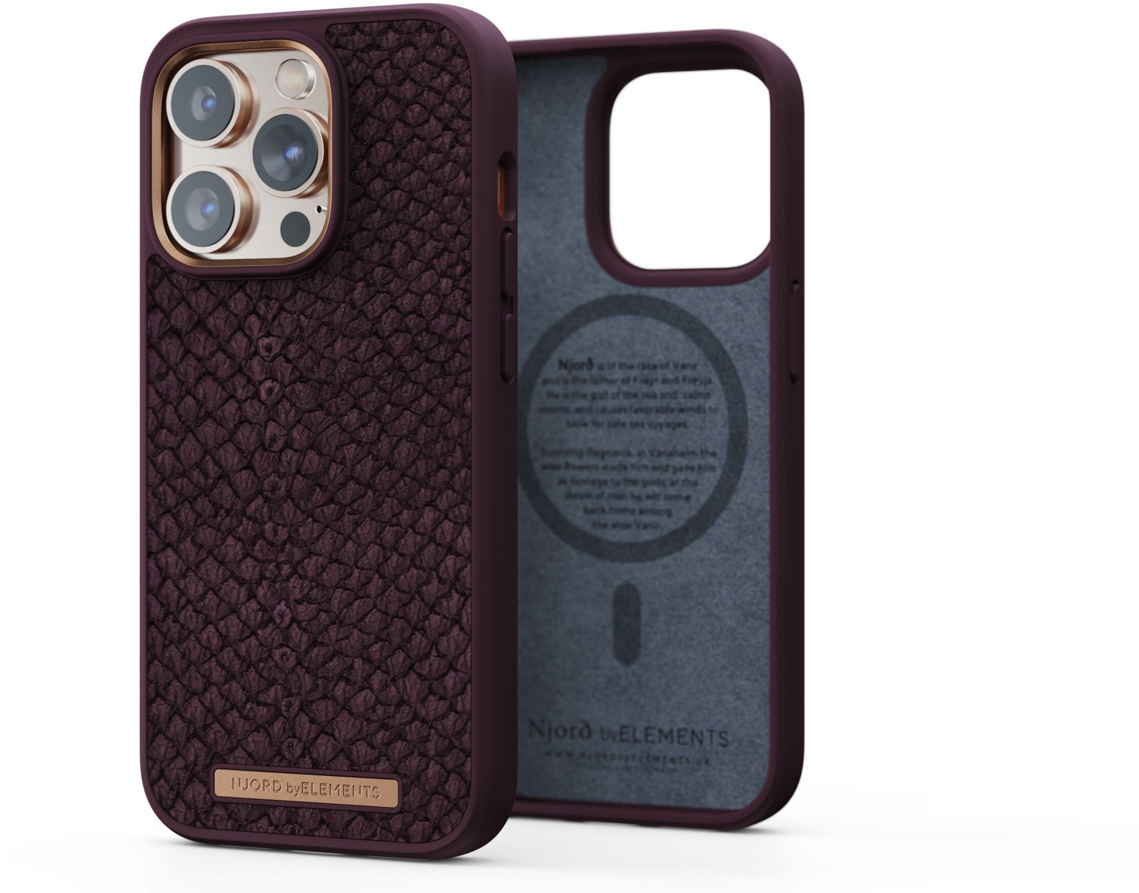 Njord By Elements Salmon Case