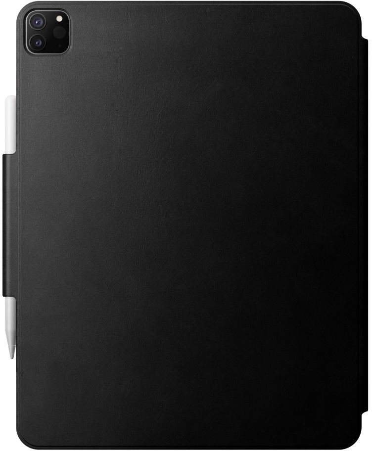 Nomad Leather Folio Plus (iPad Pro 12,9) - Svart | iPad - iPad Pro 12,9 (2022) - Skal & fodral - Fodral | AlltMobil