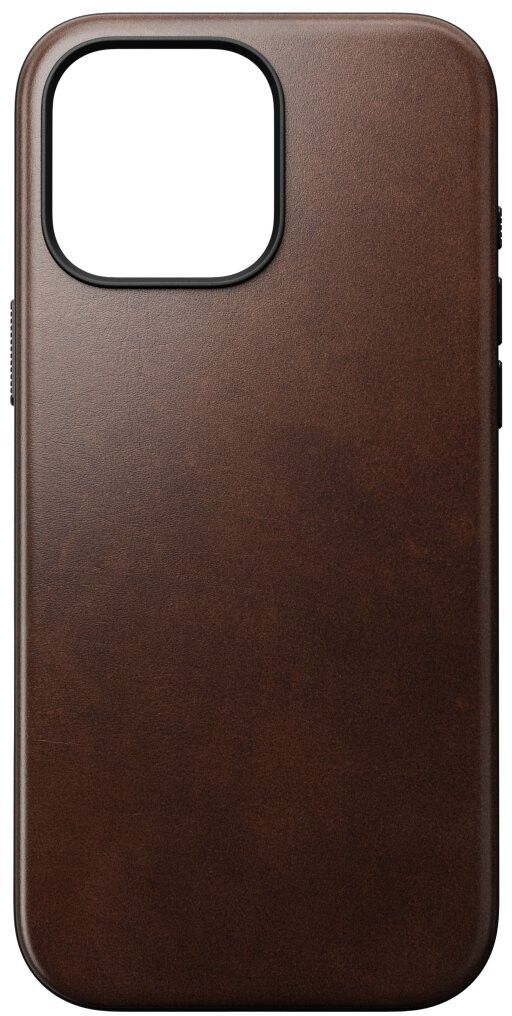 Nomad Modern Horween Leather Case (iPhone 16 Pro Max) - Svart | iPhone - iPhone 16 Pro Max - Skal & fodral - Läderfodral | AlltMobil
