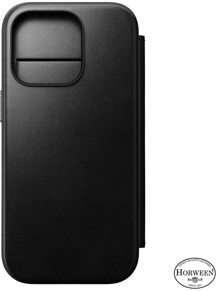 Nomad Modern Horween Leather Folio (iPhone 16 Pro Max) - Olde Dublin | iPhone - iPhone 16 Pro Max - Skal & fodral - Läderfodral | AlltMobil