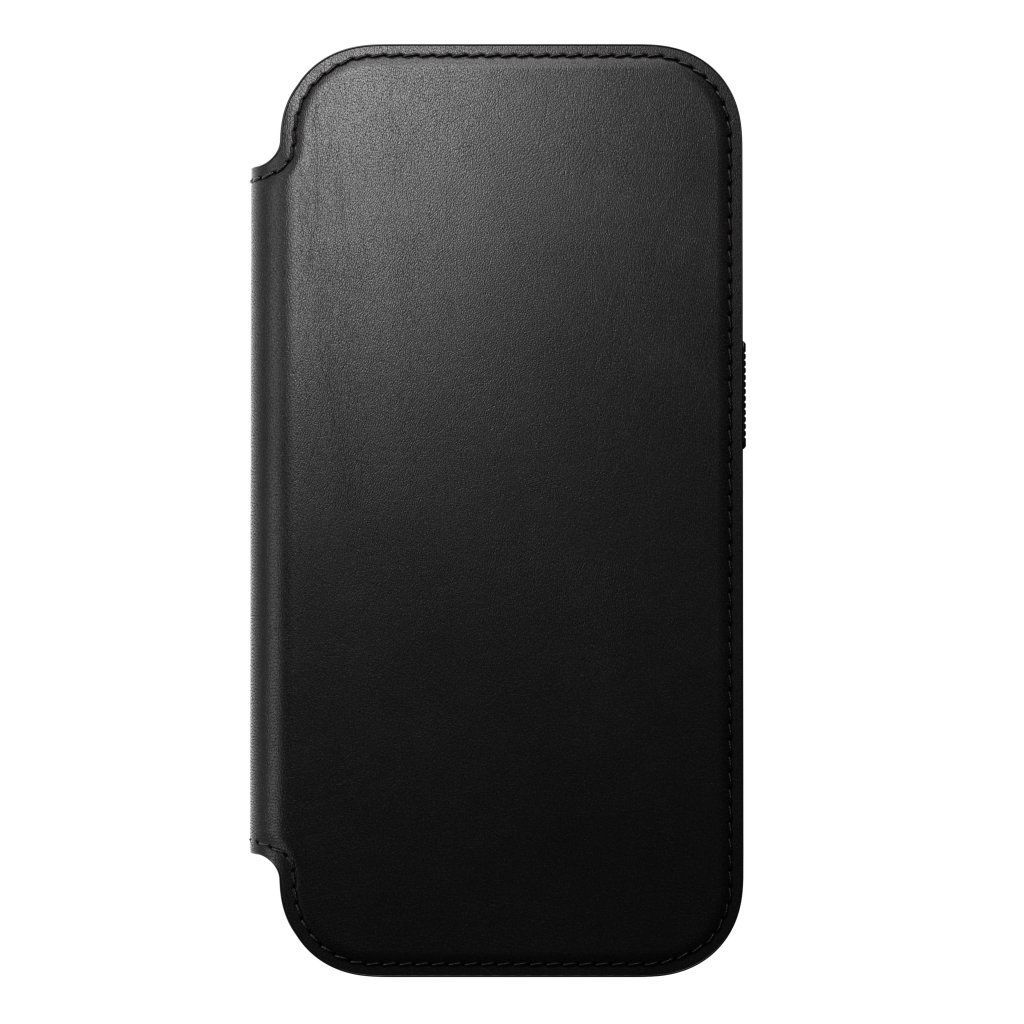 Nomad Modern Horween Leather Folio (iPhone 17 Pro Max) - Svart | iPhone - iPhone 17 Pro Max - Skal & fodral - Läderfodral | AlltMobil