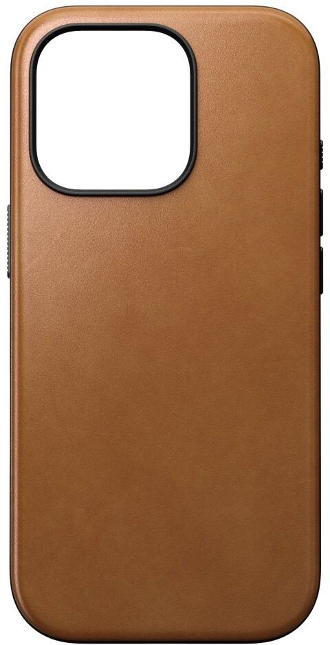 Nomad Modern Leather Case (iPhone 16 Pro) - Svart | iPhone - iPhone 16 Pro - Skal & fodral - Läderfodral | AlltMobil