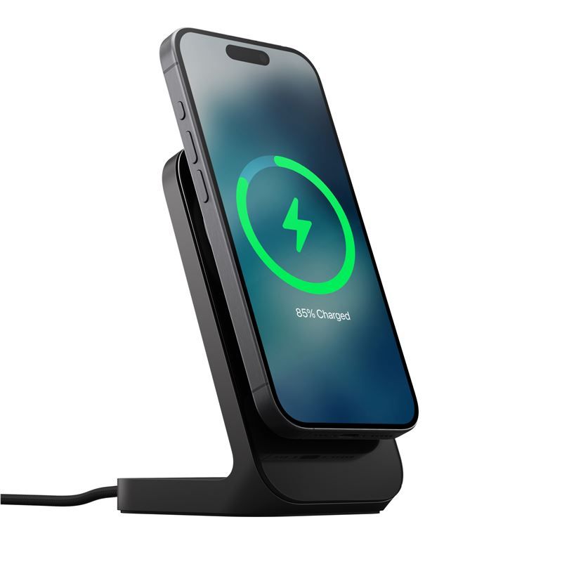 Nomad Stand One - Silver | iPhone - Generella tillbehör - MagSafe - Laddstationer | AlltMobil