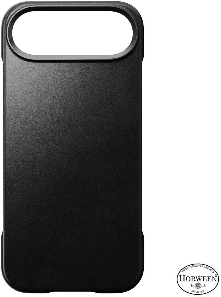 Nomad Traditional Horween Leather Case (iPhone Air) - Svart | iPhone - iPhone Air - Skal & fodral - Hårda skal | AlltMobil