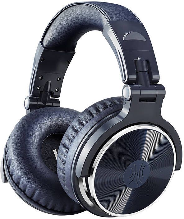OneOdio Pro-10 Wired Headphones - Svart/blå