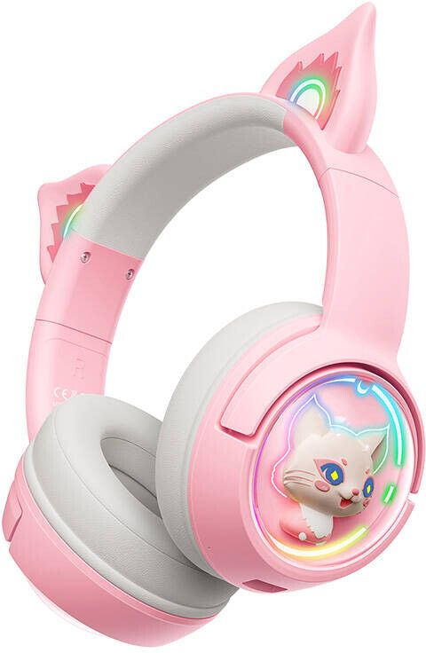 Onikuma B5 Gaming Headphones - Vit | iPhone - Generella tillbehör - Bluetooth - Trådlösa hörlurar - On-ear | AlltMobil