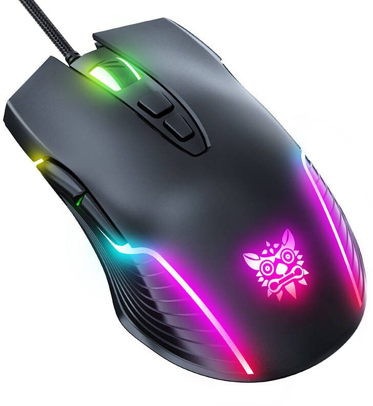Onikuma CW905 Gaming Mouse - Svart | Mac - Generella Mac-tillbehör - Gaming - Gamingmöss | AlltMobil