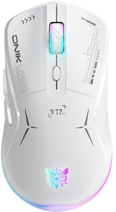 Onikuma CW917 Wireless Gaming Mouse - Vit | Mac - Generella Mac-tillbehör - Gaming - Gamingmöss | AlltMobil