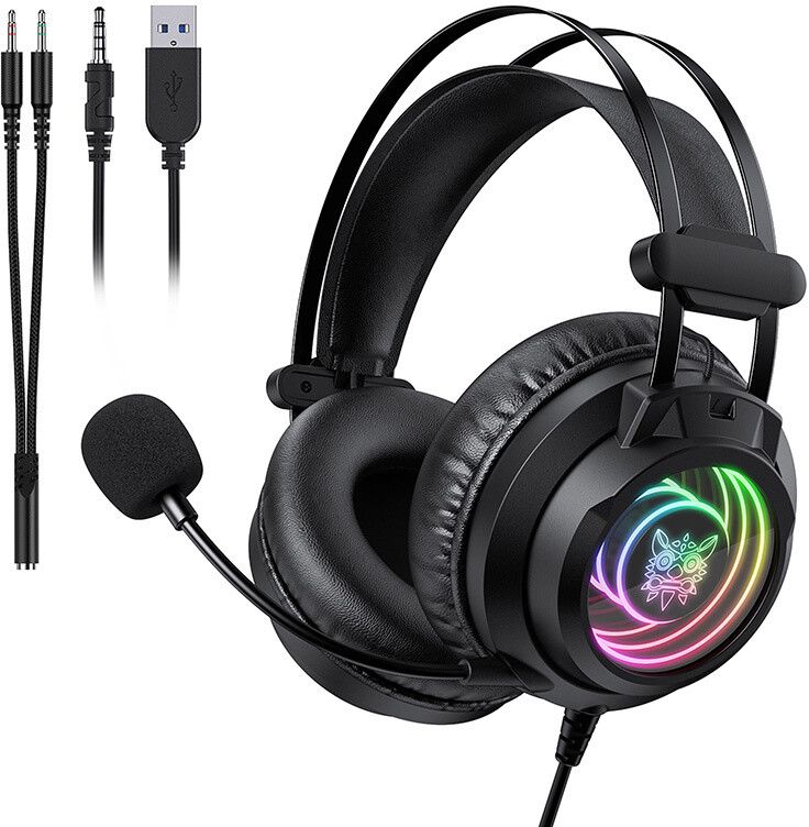 Onikuma X80 Gaming Headphones | Mac - Generella Mac-tillbehör - Gaming - Gamingheadset | AlltMobil