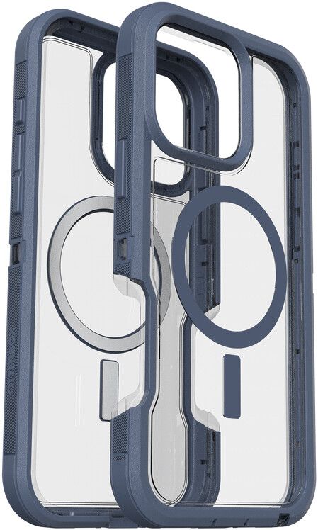 OtterBox Defender XT Clear with MagSafe (iPhone 16 Pro) - Svart | iPhone - iPhone 16 Pro - Skal & fodral - Extra tåliga | AlltMobil