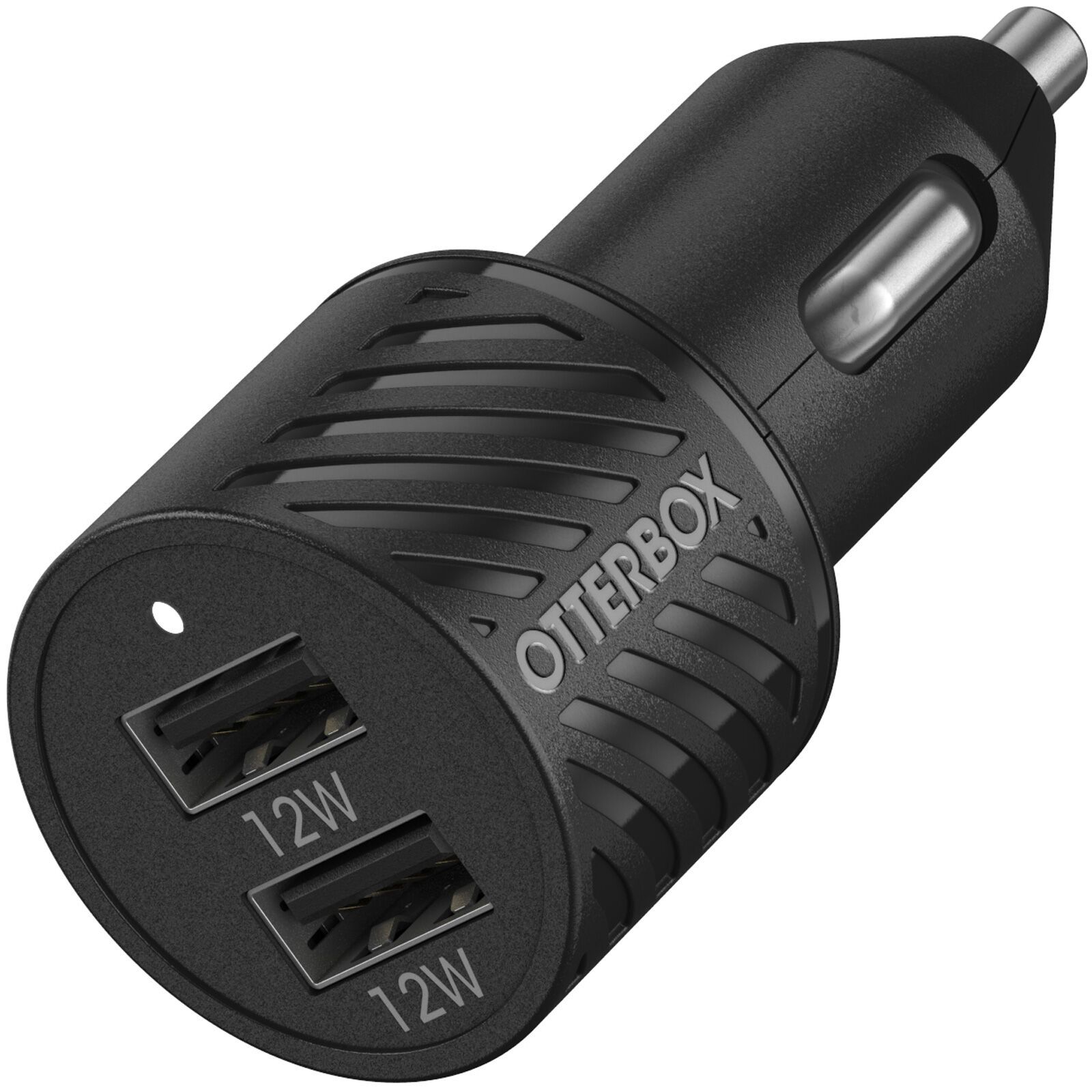 OtterBox Dual Port Car Charger 24W - Svart