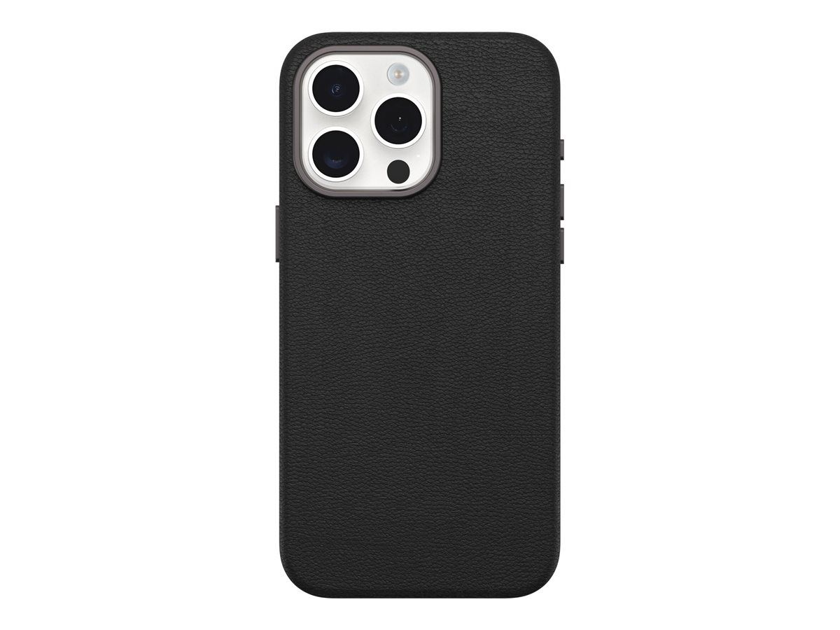 OtterBox Symmetry Cactus Leather MagSafe (iPhone 15 Pro Max) - Svart | iPhone - iPhone 15 Pro Max - Skal & fodral - Läderfodral | AlltMobil