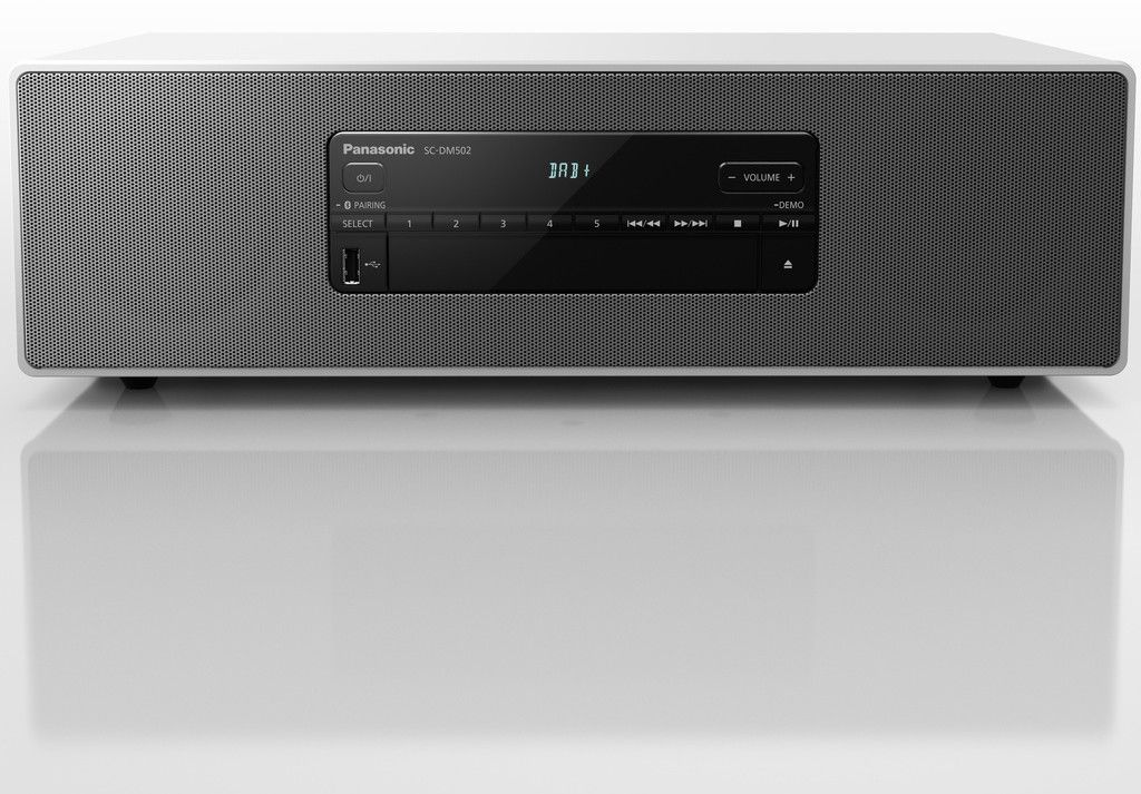 Panasonic DM502 Compact Stereo System intuitiva funktioner