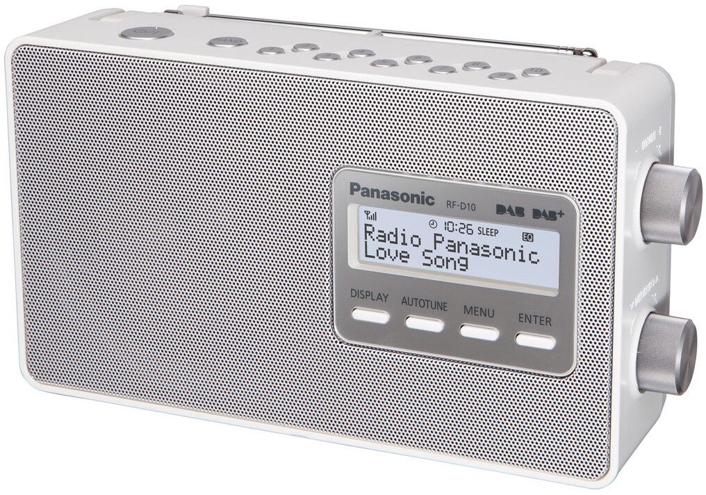 Panasonic RF-D10EG-W FM/DAB+ Radio