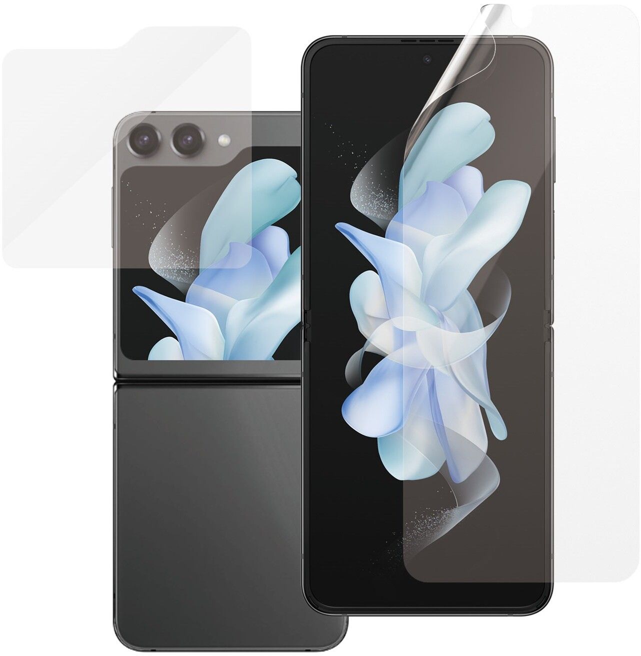 PanzerGlass FlipFoldFlex (Galaxy Z Flip5) | Samsung - Samsung Galaxy Z Flip5 - Skärmskydd | AlltMobil