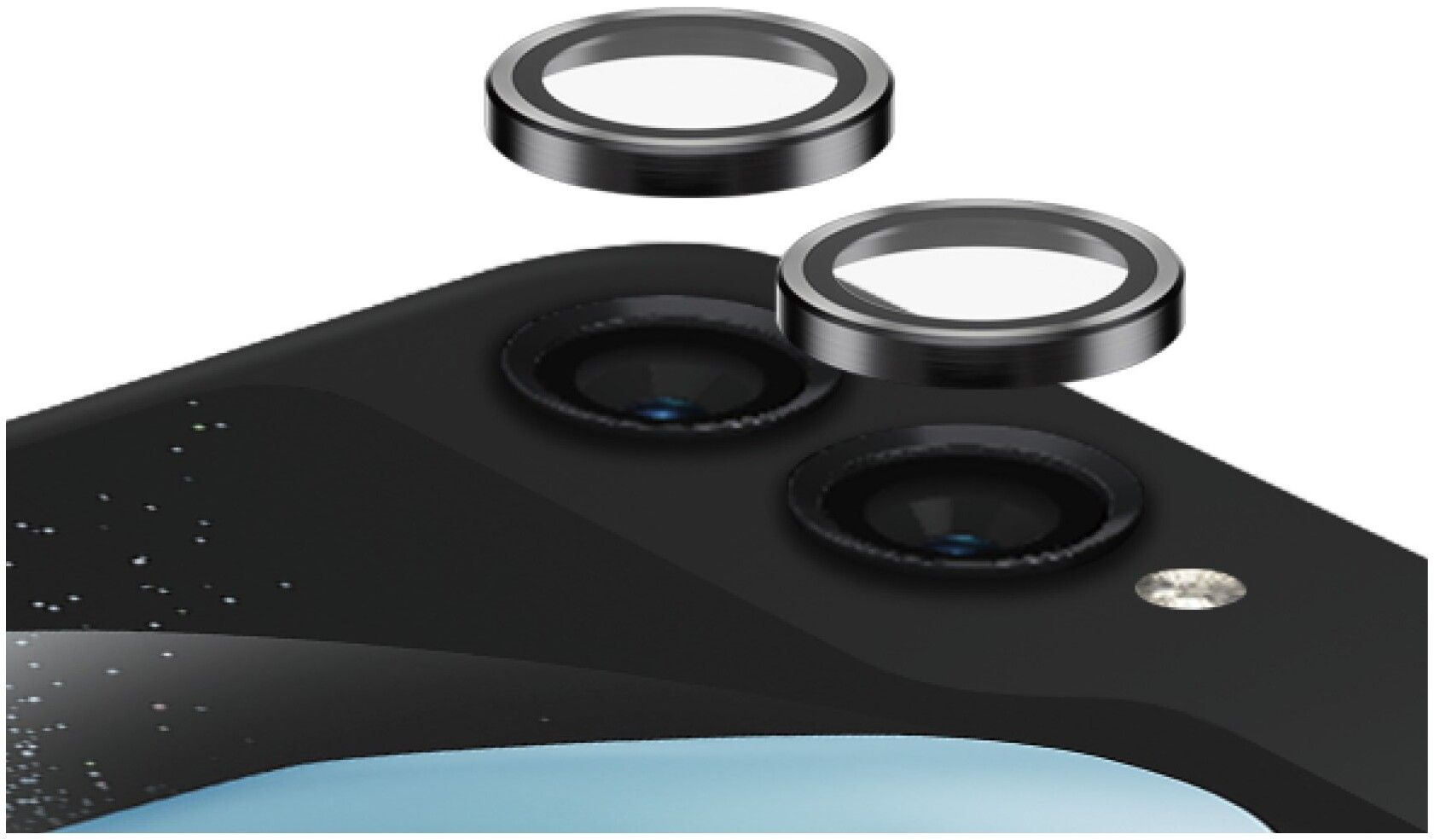PanzerGlass Hoops Camera Lens Protector (Galaxy Z Flip5) | Samsung - Samsung Galaxy Z Flip5 - Skärmskydd | AlltMobil