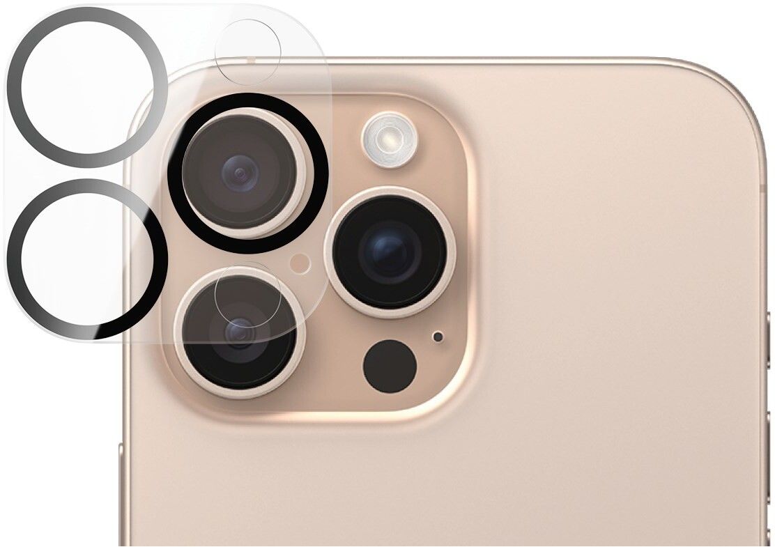 PanzerGlass PicturePerfect Camera Protector (iPhone 16 Pro/16 Pro Max) | iPhone - iPhone 16 Pro - Skal & fodral - Kameraskydd | AlltMobil