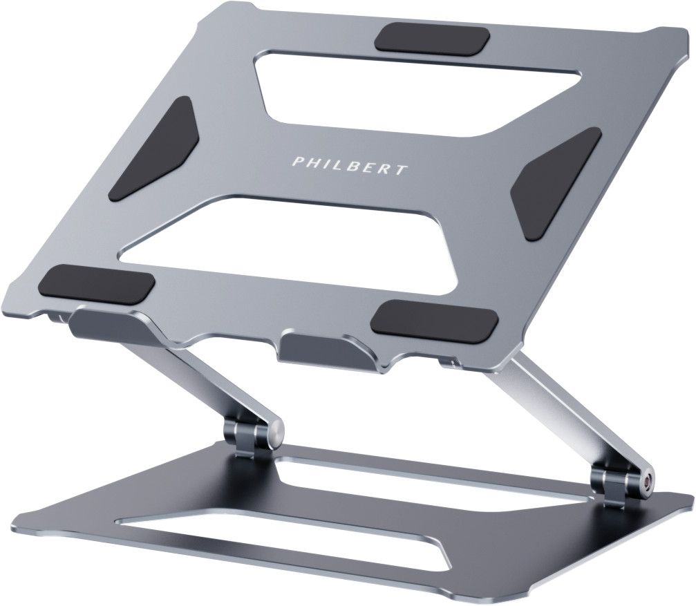 Philbert Laptop / Tablet Stand for Couch, Bed and Desktop - Silver
