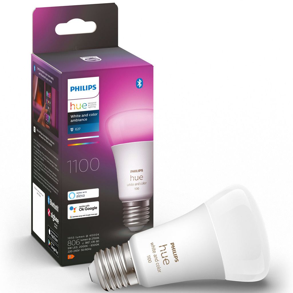 Philips Hue White Color Ambiance E27 HomeKit - 2-pack