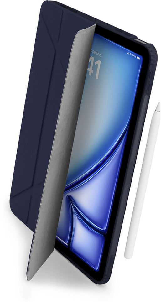 Pipetto Origami No1 (iPad Air 13 (2024-2025)) - Svart | iPad - iPad Air 13 (2024-2025) - Skal & fodral - Fodral | AlltMobil