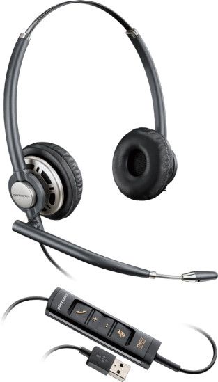Plantronics EncorePro HW725 USB-A Duo