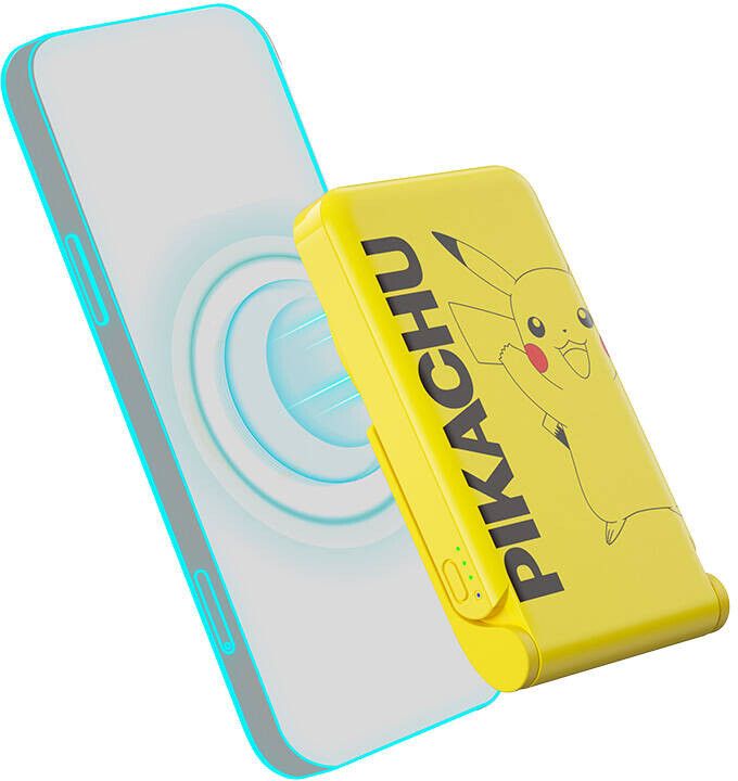 Pokémon Magnetic Powerbank 5000mAh - Pikachu | iPhone - Generella tillbehör - MagSafe - Powerbank | AlltMobil