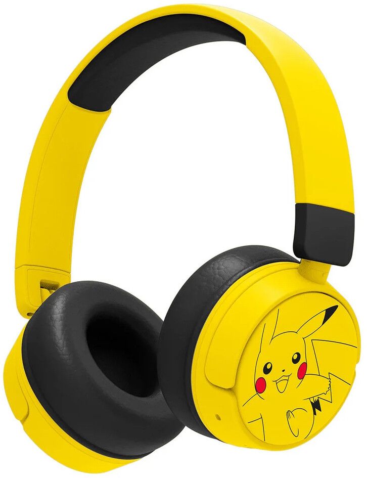 Pokemon Pikachu Headphones On-Ear | iPhone - Generella tillbehör - Bluetooth - Trådlösa hörlurar - On-ear | AlltMobil