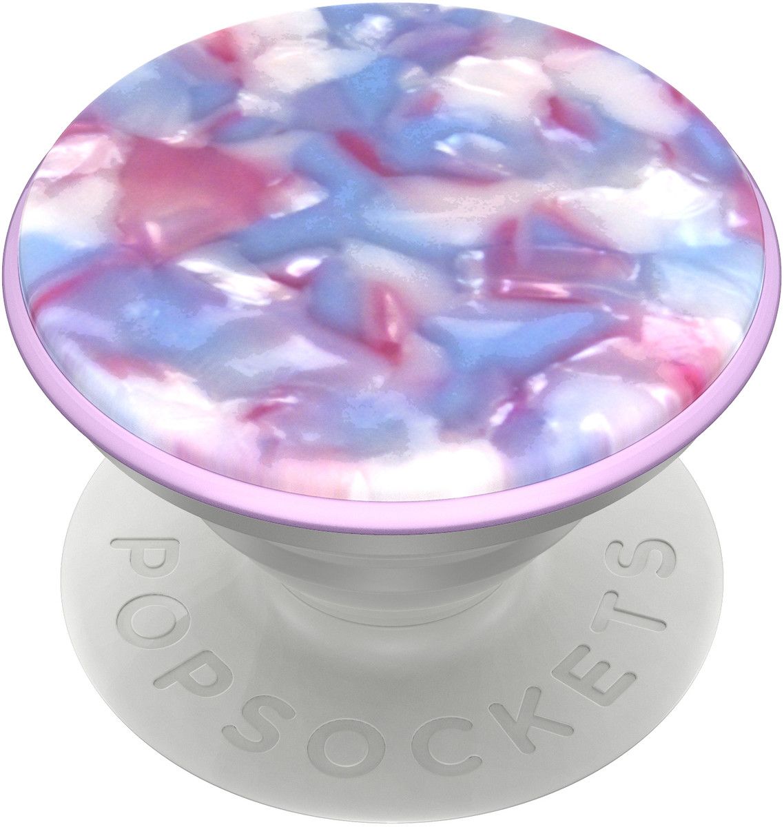 PopSockets PopGrip Premium Luxe - Acetate Pearl White
