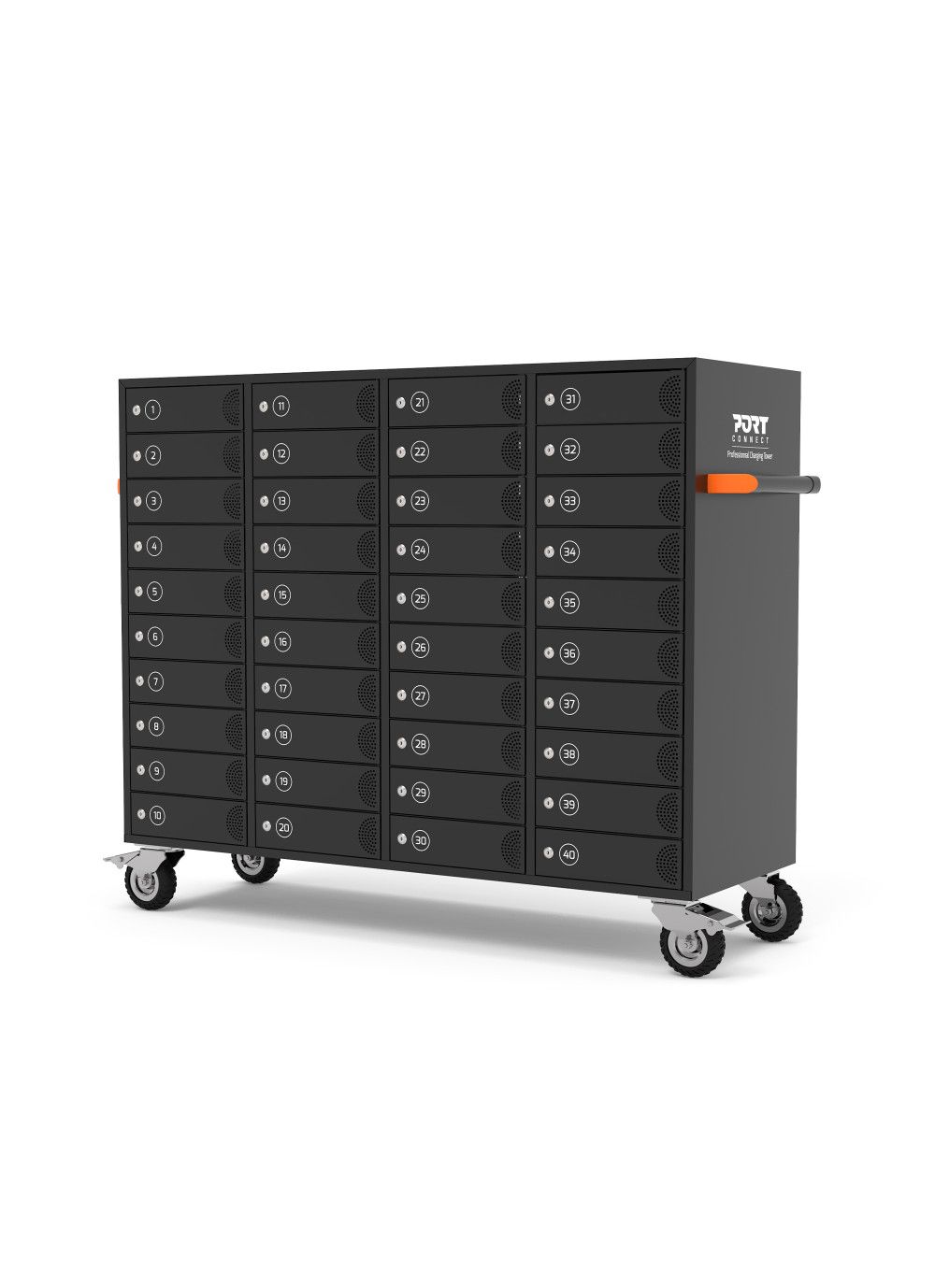 PORT Designs Charging Cabinet 40 Units with Individual Door
