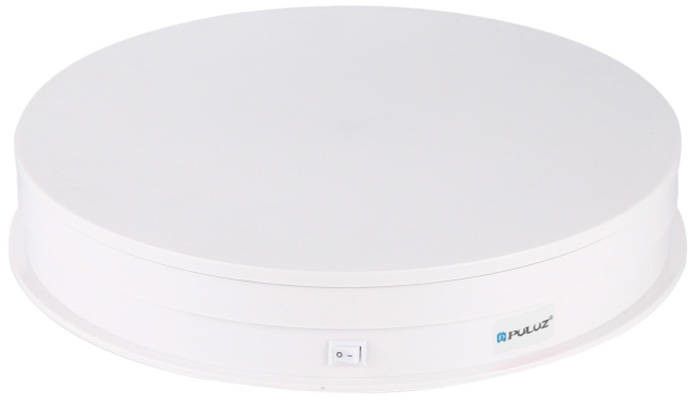Puluz PU3049 Rotating Turntable Display - Vit