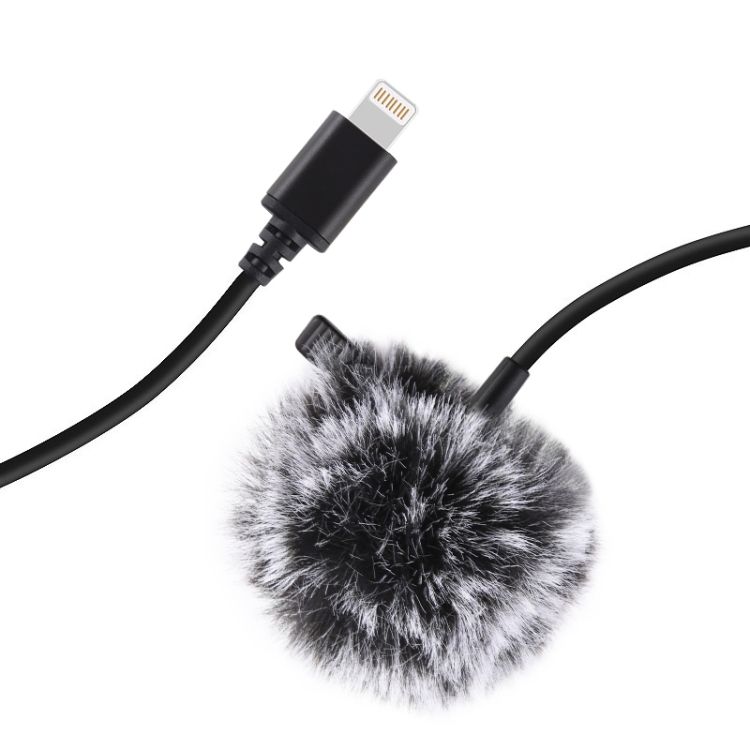 Puluz PU426 Clip Microphone Lightning