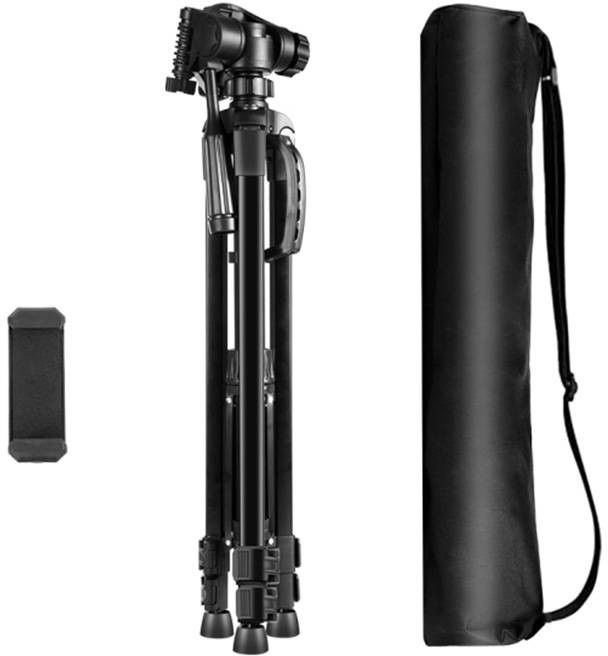 Puluz Tripod With 3D 360° Head + Phone Holder