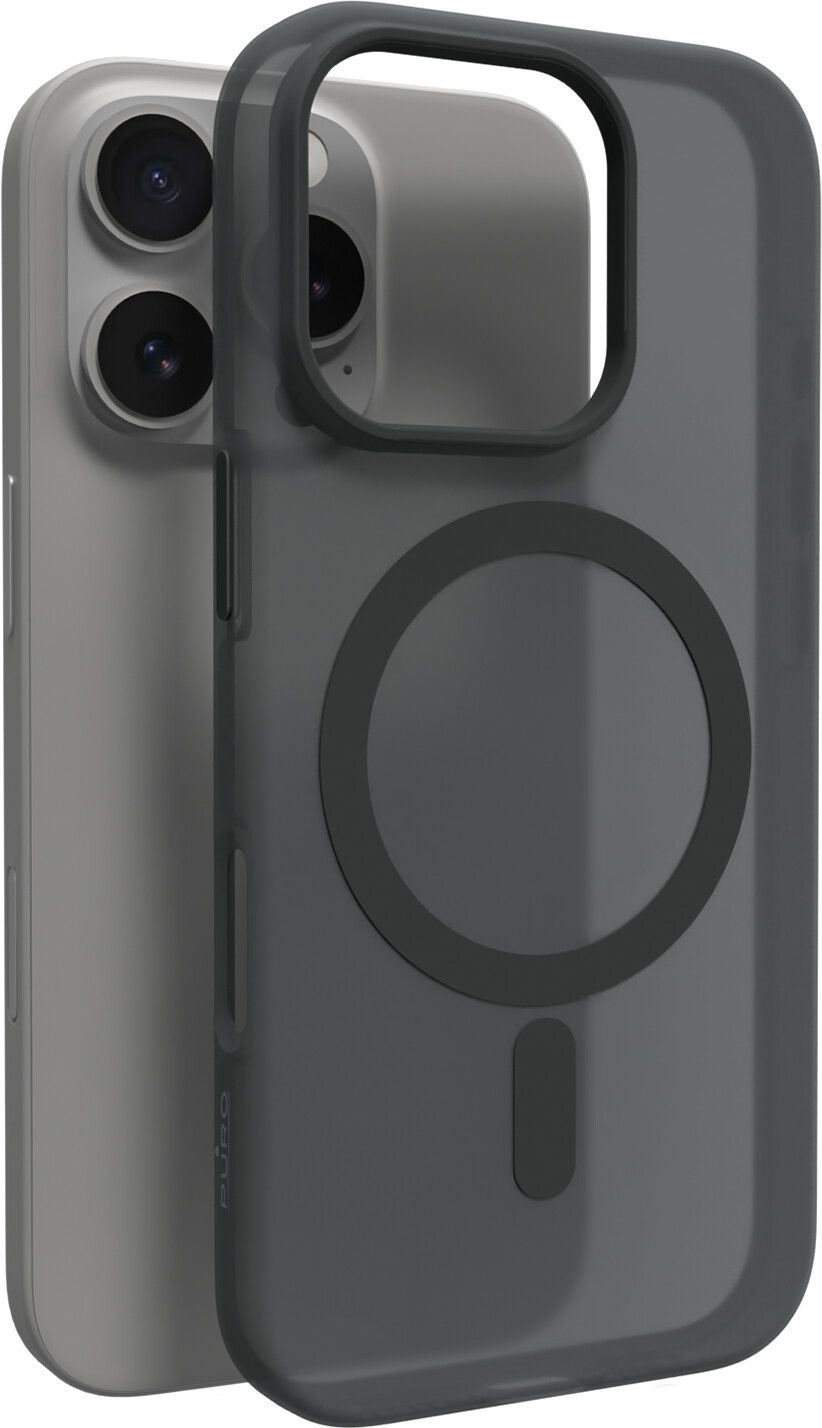Puro Daylight Cover (iPhone 16 Pro Max) - Svart | iPhone - iPhone 16 Pro Max - Skal & fodral - Hårda skal | AlltMobil