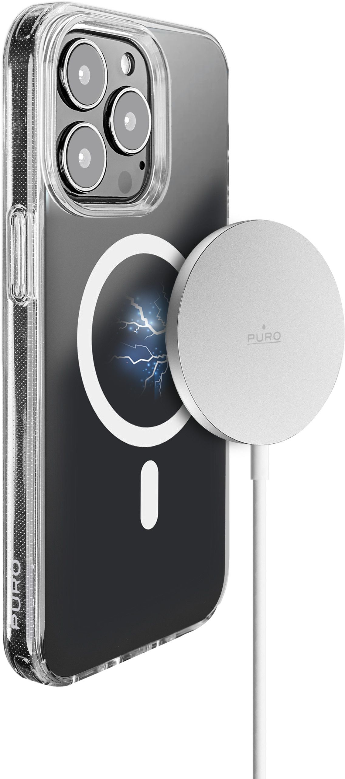 Puro MagSafe Charging Cable with USB-C - Blå