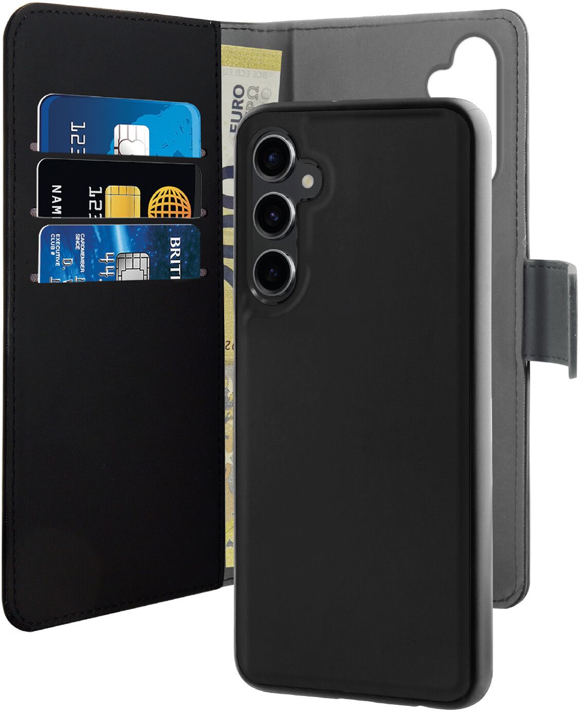 Puro Wallet Detachable 2 in 1 (Galaxy S23 FE) | Samsung - Samsung Galaxy S23 FE - Skal & fodral | AlltMobil