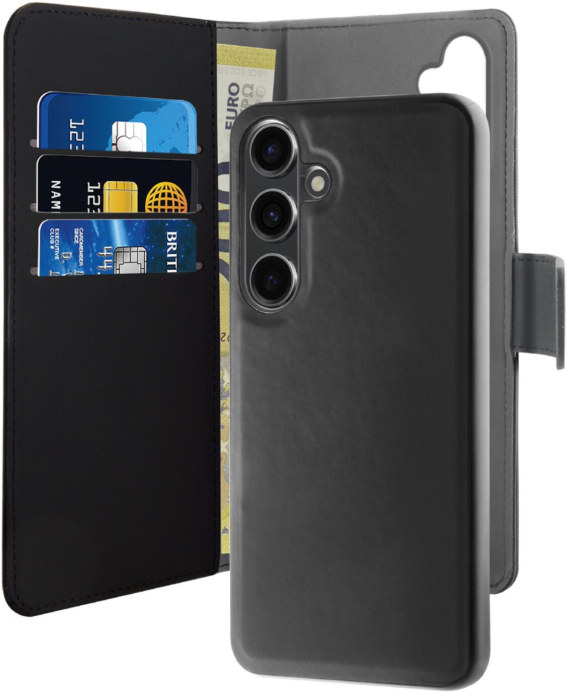 Puro Wallet Detachable 2 in 1 (Galaxy S24+) | Samsung - Samsung Galaxy S24+ - Skal & fodral | AlltMobil