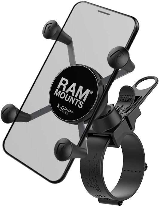 RAM Mount EZ-Strap med X-Grip (iPhone) | iPhone - iPhone 12 mini - Hållare - Cykelhållare | AlltMobil
