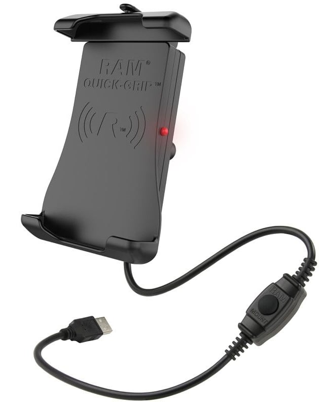 RAM Mount Quick-Grip Waterproof Wireless Charging Holder (iPhone) |  | AlltMobil