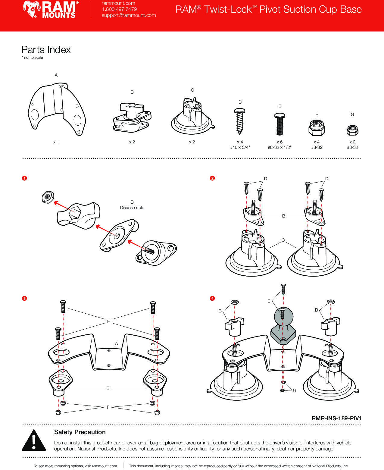 Componente A Doppia ASOLA A U RAM-235-1U E Sfera Di Tipo C Per Manubri - Foto 4
