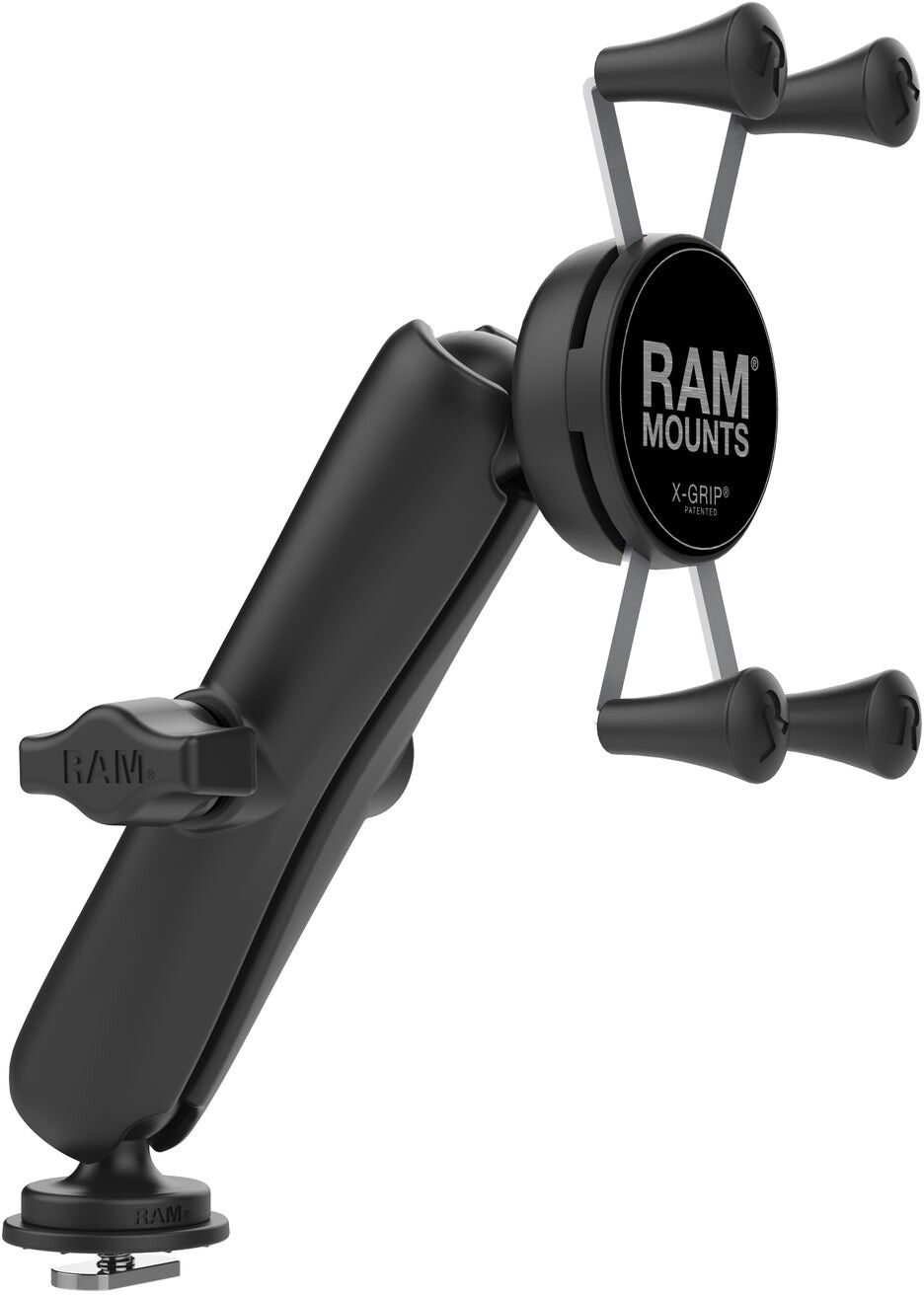 Support RAM Mount X-Grip Avec Sangle De Sécurité - Pour Téléphone, Tablette - Noir, Fabrication USA - Garantie à Vie