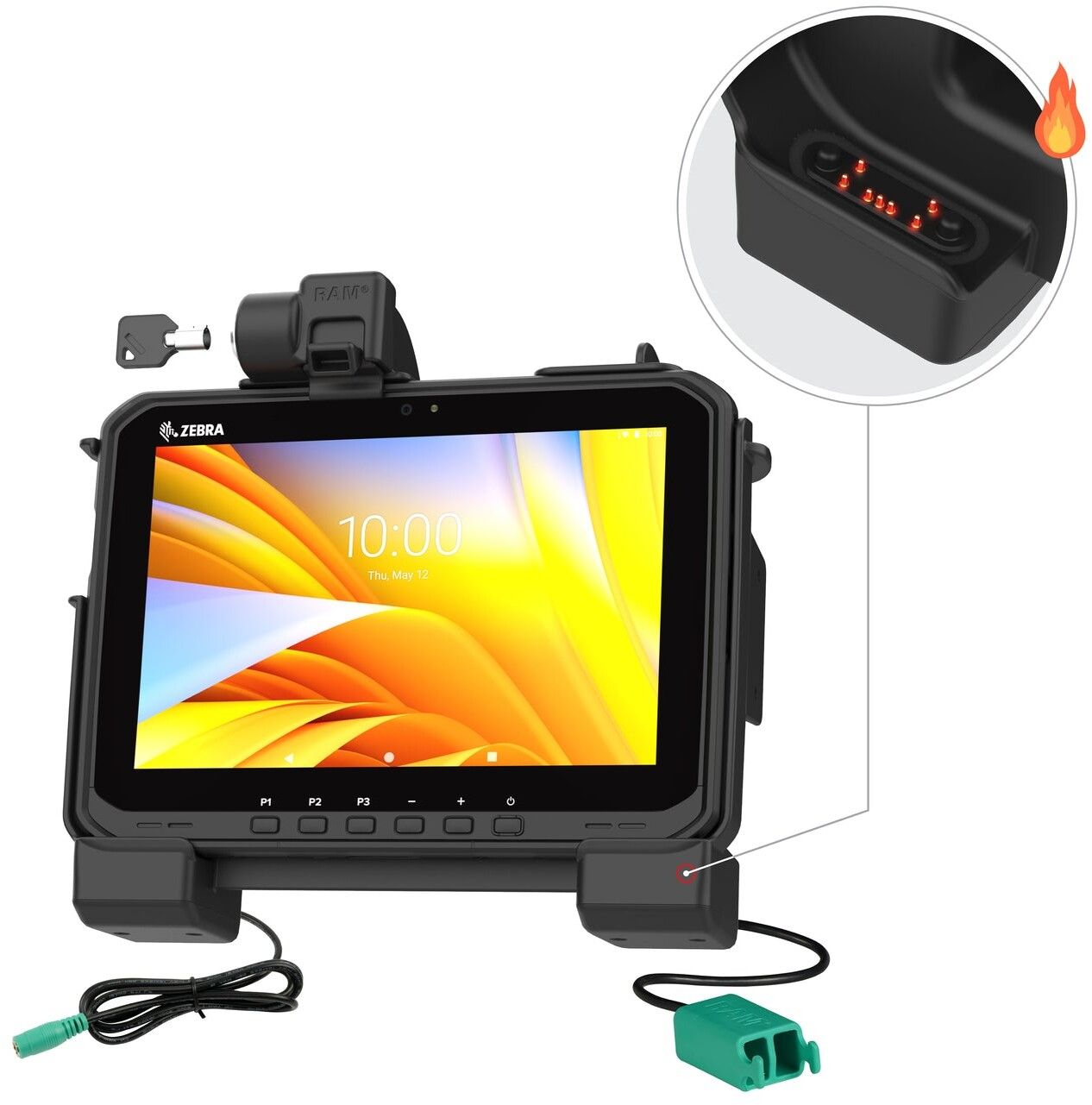 RAM Mount RAM-HOL-ZE25PD2HLU |  | AlltMobil