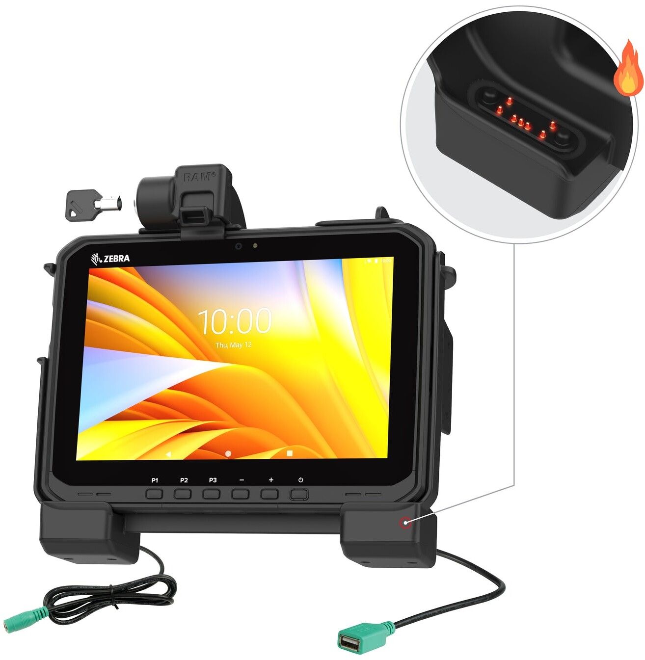 RAM Mount RAM-HOL-ZE25PDHLU |  | AlltMobil