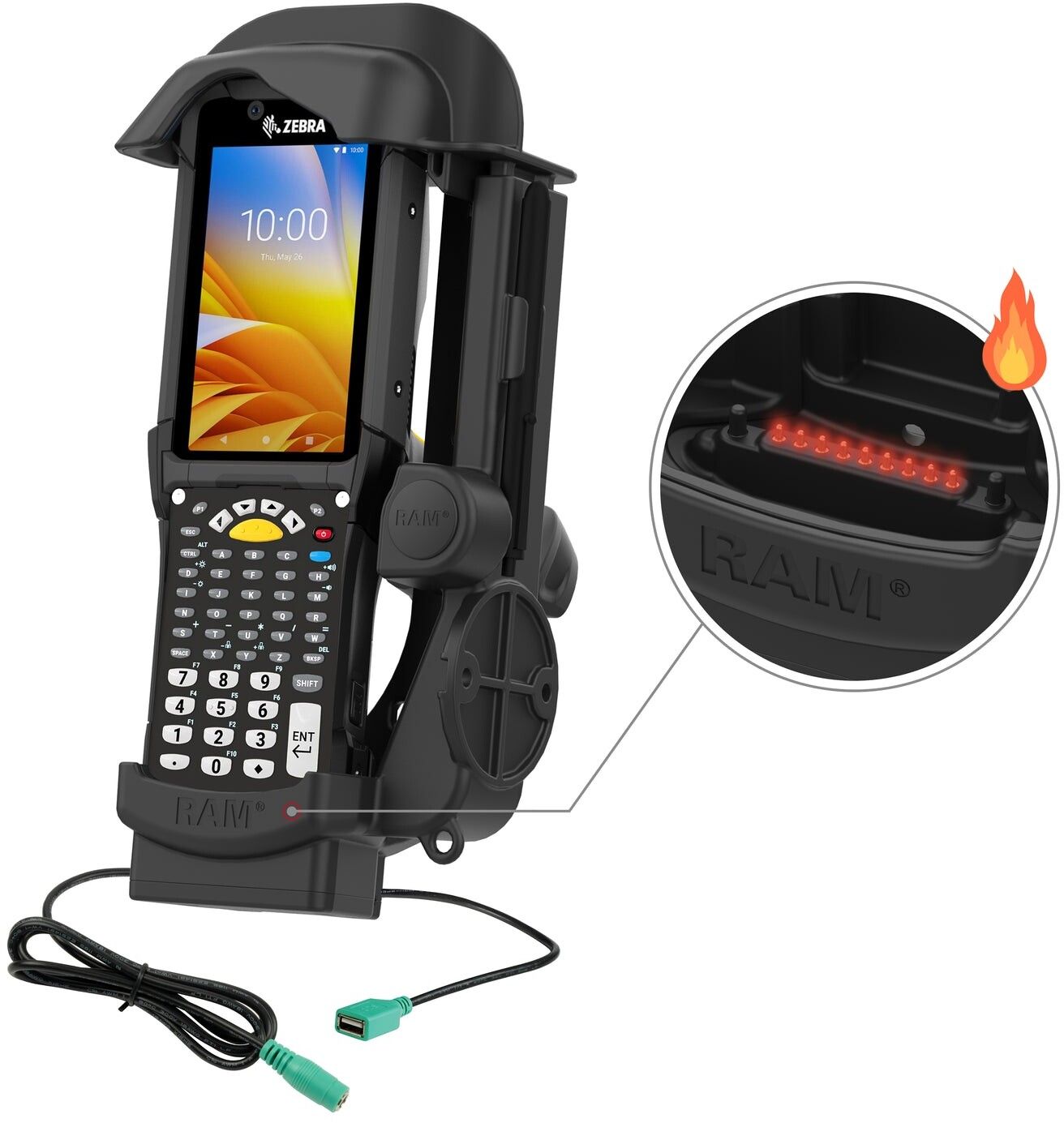 RAM Mount RAM-HOL-ZE32PDHU |  | AlltMobil