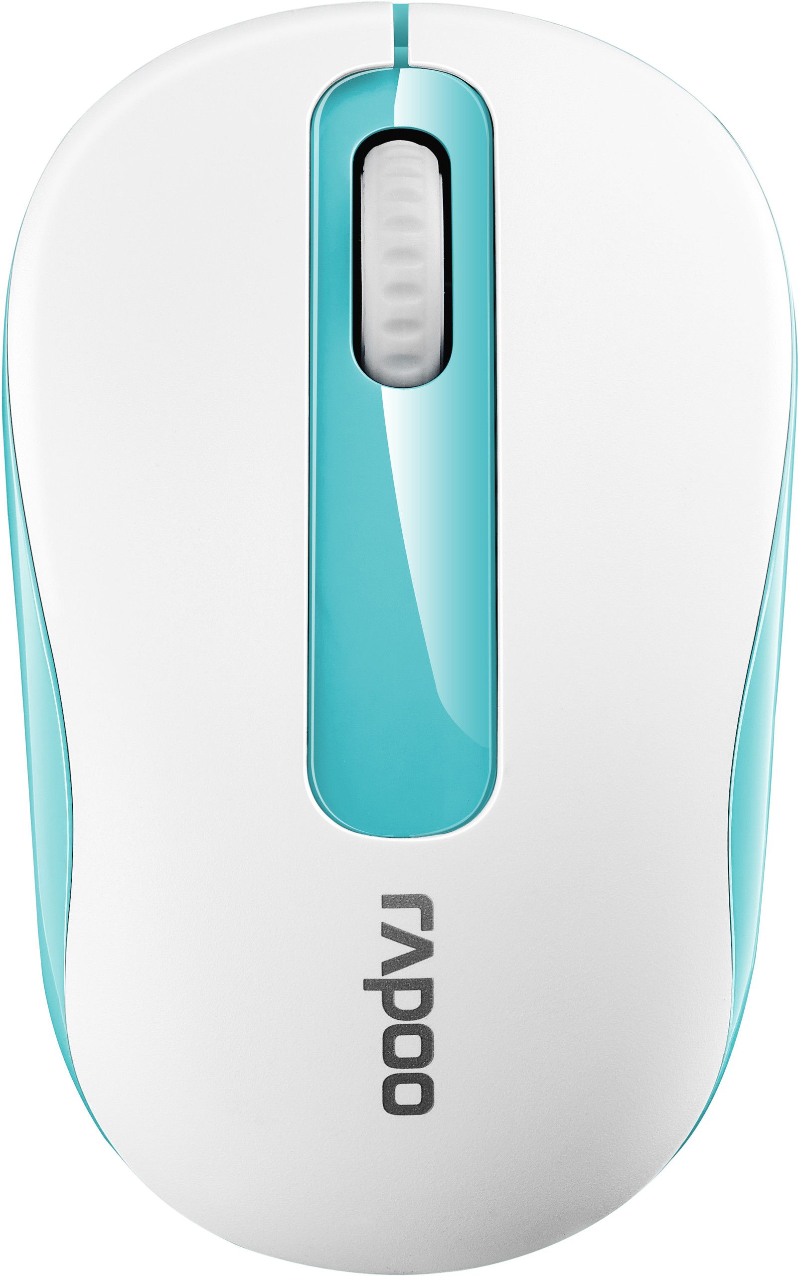 Rapoo M10 Plus Mus - Vit/grå